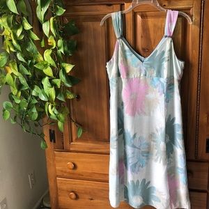 VTG Sigrid Olsen 100% Silk Pastel Colored Dress